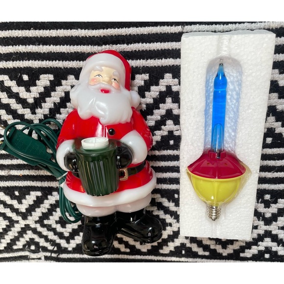 Kurt S. Adler Retro Santa Bubble Lamp - Picture 6 of 12